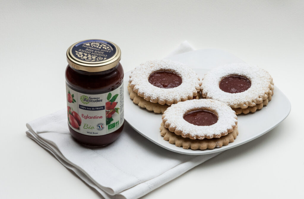 biscuit à la confiture